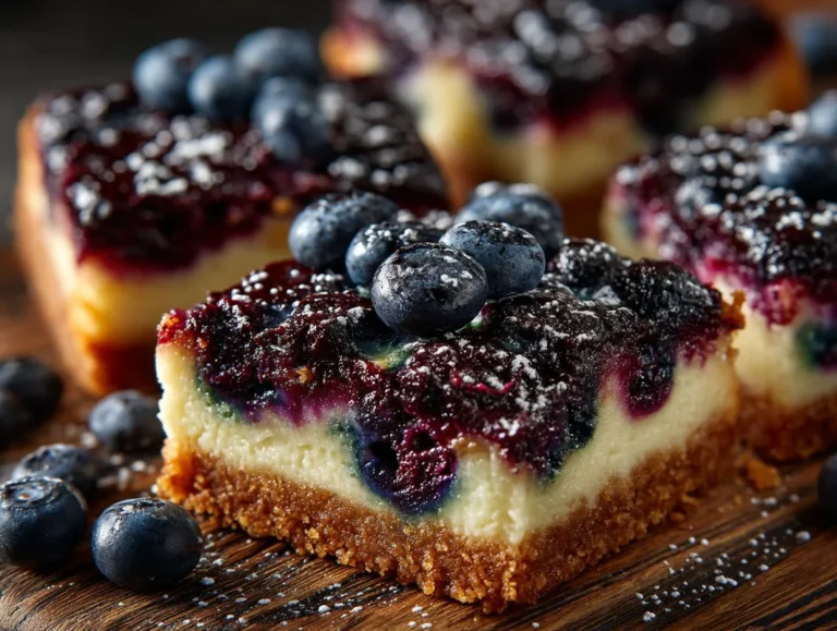 blueberry cheesecake bars a delightful treat to savor recipe - Image 1