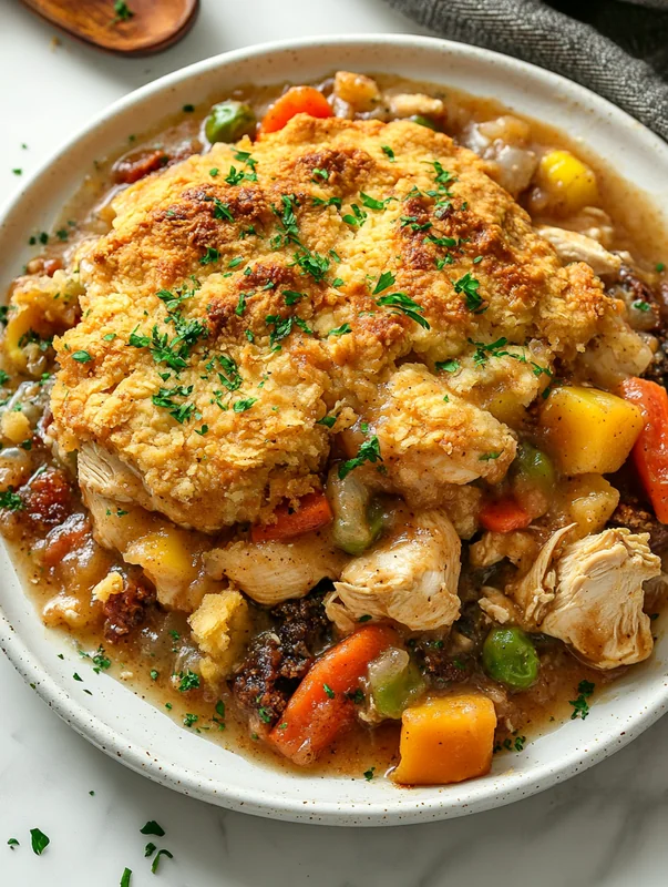 Chicken Cobbler - fresh and homemade