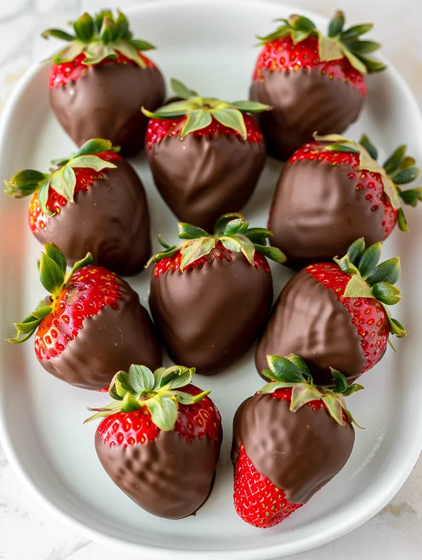 chocolate covered strawberries recipe - Image 1