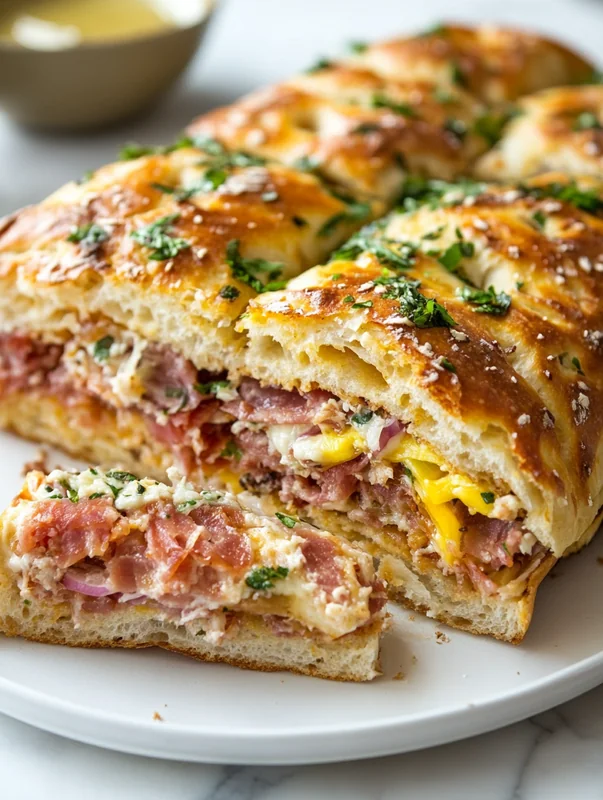 focaccia grinder sandwich recipe - Image 1