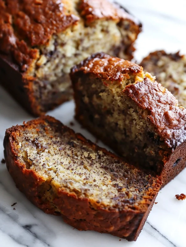 Mashed ripe bananas in mixing bowl with maple syrup being added