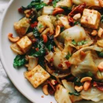 kung pao cabbage with tofu recipe - Image 1