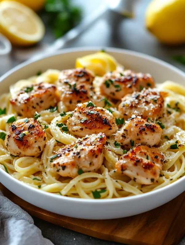 lemon chicken pasta - Image 1