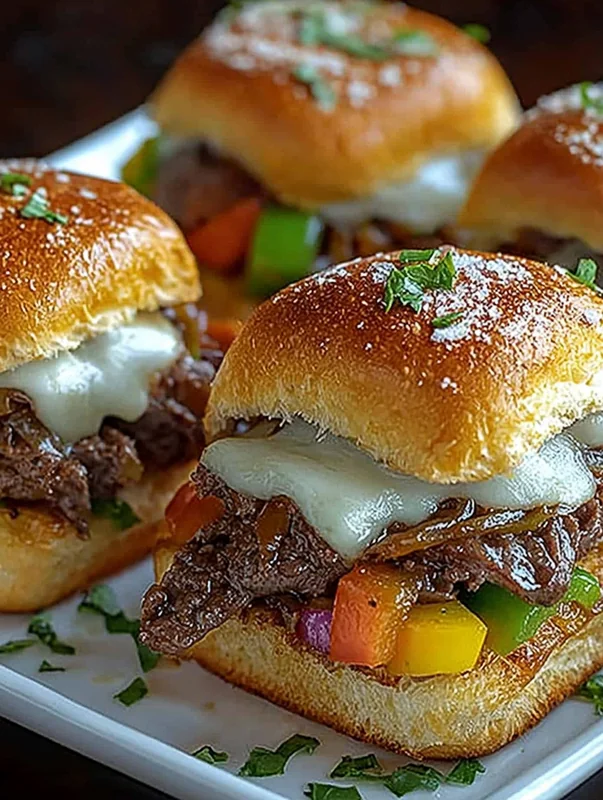 Cooking philly cheesesteak filling in a cast iron skillet