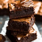 seriously fudgy homemade brownies recipe - Image 1
