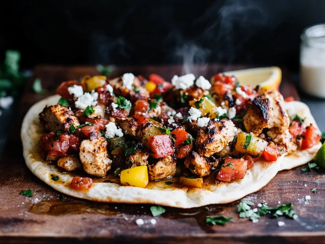 sheet pan greek chicken pitas recipe - Image 1