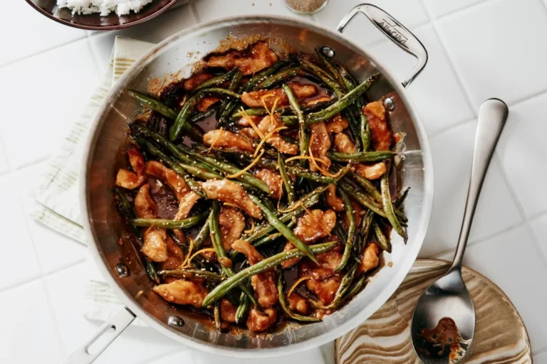 sweet-and-sour cranberry chicken stir-fry recipe - Featured Image