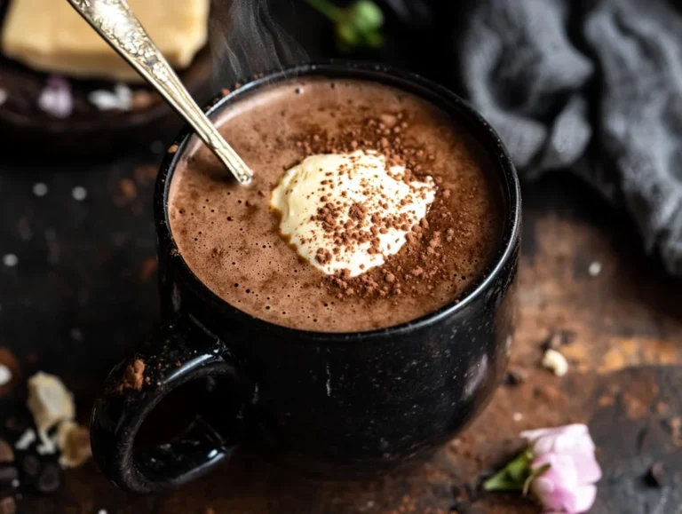 tahini hot chocolate recipe - Image 1