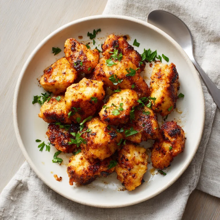 Air Fryer Chicken Thighs Recipe — close-up showing texture and color
