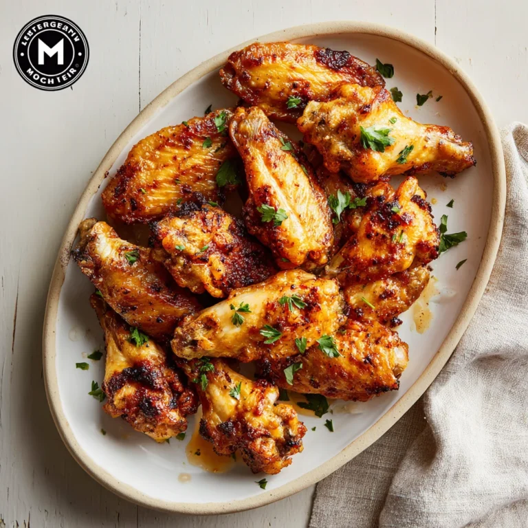 Air Fryer Chicken Wings Recipe — close-up showing texture and color