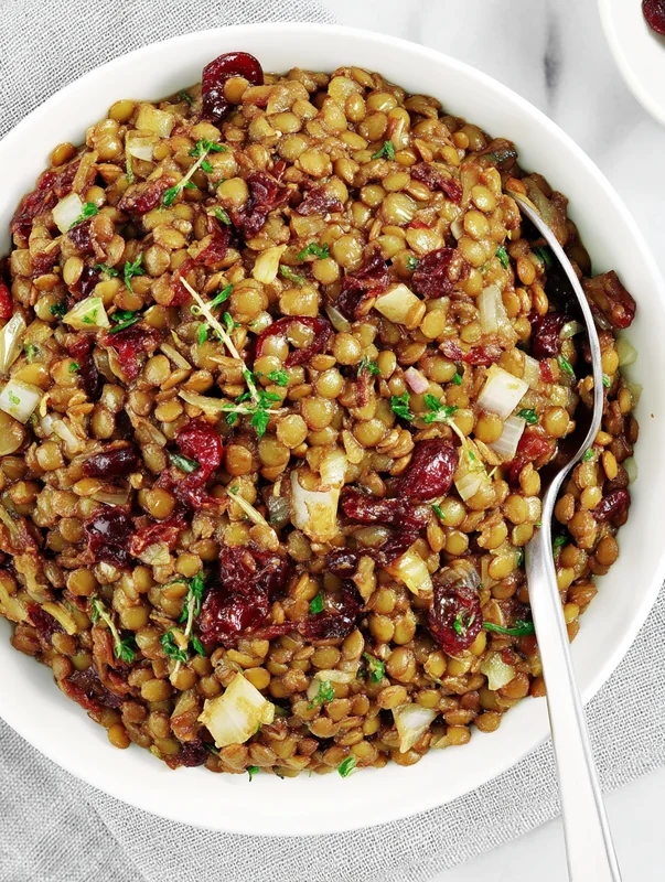 best lentils for lentil and cranberry salad - Image 1