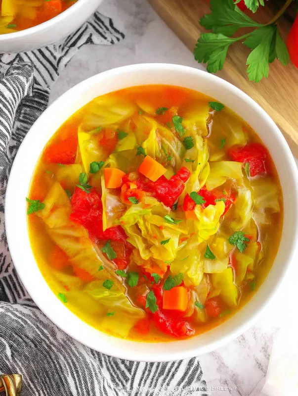 cabbage soup diet recipe ingredients image (recipe diet soup cabbage)