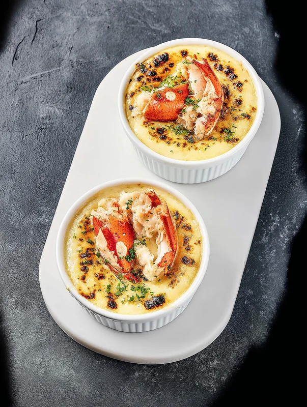 crab brulee recipe custard mixture with crab and chives (crab brulee recipe delicious)