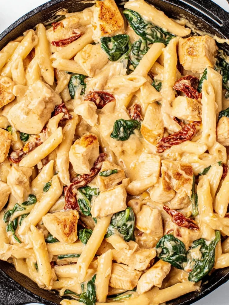 Creamy Tuscan Chicken Pasta Recipe - Image 1
