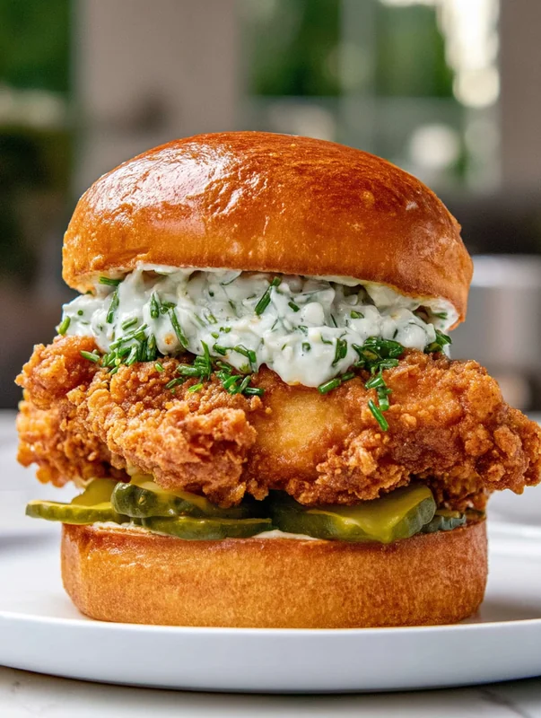 Crispy Dill Chicken Sandwich Ingredients