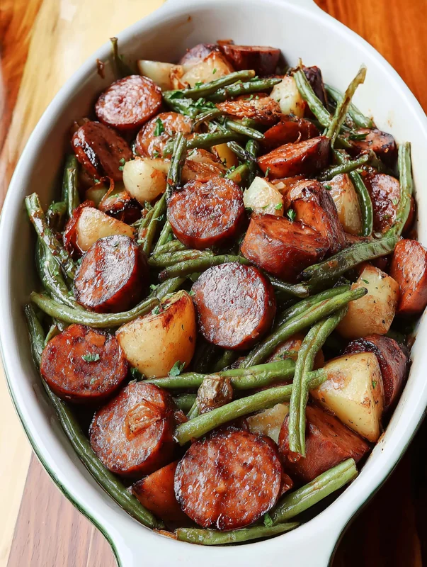 Incredible Crockpot Kielbasa And Green Beans Recipe – Made in 20 Minutes