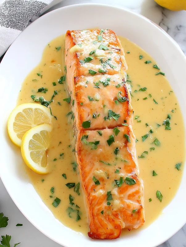 Salmon Ingredients Mise en Place