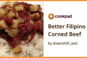 filipino corned beef recipe — hero shot of the finished dish