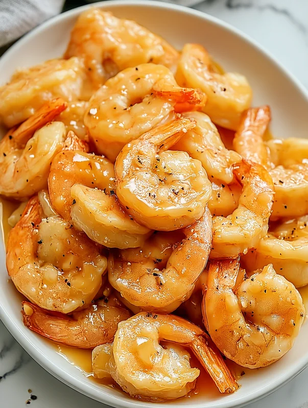 healthy garlic butter shrimp - Image 1