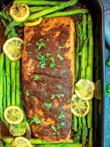 honey mustard glazed salmon recipe - Image 1