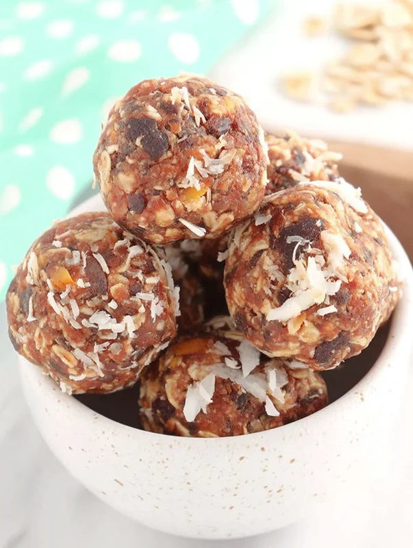 Protein Balls Closeup