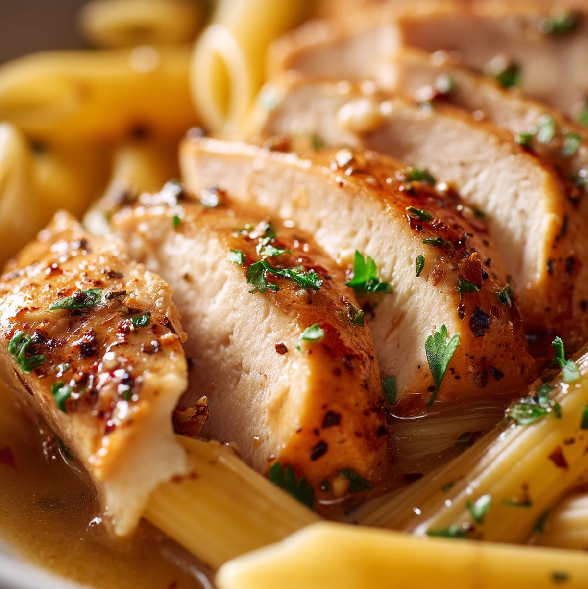 Close-up of finished dish — quality control before publishing on FrutaMeal