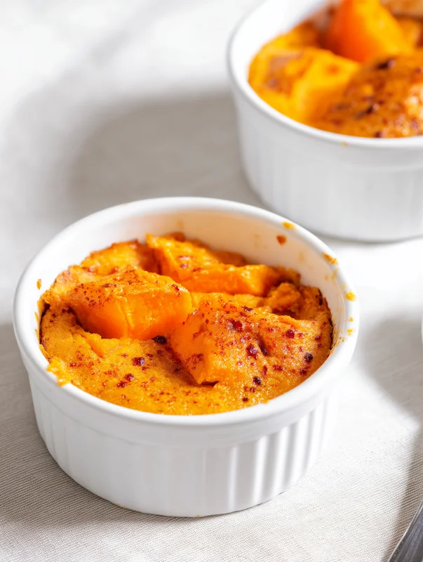 Sweet Potato Cottage Cheese Cobbler Preparation