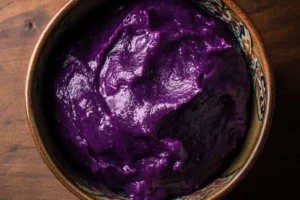 ube halaya recipe — hero shot of the finished dish